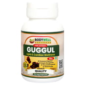 2 - Bodywell Guggul Pure Extract 500 mg,  60 veggie capsule(s) 
