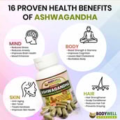 1 - Bodywell Ashwagandha,  60 veggie capsule(s) 