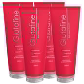 1 - Glutafine Rich Creamy Face Wash, 4 Piece(s)/Pack for All Skin Type