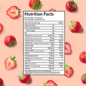 nutrition - Plix Healthier Hair, 60 gummies Strawberry