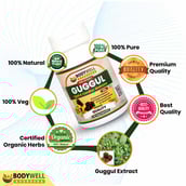 4 - Bodywell Guggul Pure Extract 500 mg,  60 veggie capsule(s) 