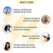 5 - Salve Hairvital Triple Action Shampoo,  200 ml  Nourishing & Rejuvenating 