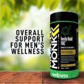 2 - MuscleMonk Testo Gold TGC,  60 capsules  Unflavoured 