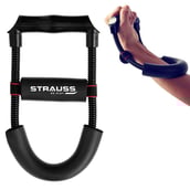 1 - Strauss Adjustable Wrist & Forearm Strengthener,  Black 