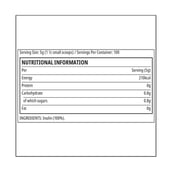 supplement - Myprotein 100% Inulin,  0.5 kg  Unflavoured 