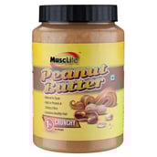 1 - Musclife Peanut Butter,  1 kg  Crunchy 