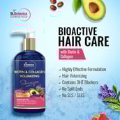 3 - St.Botanica Biotin & Collagen Volumizing Shampoo,  300 ml  No Sulphate, No Parabens, No Silicon 