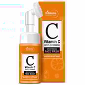 1 - St.Botanica Vitamin C Gentle Foaming Brightening Face Wash, 120 ml with Built in Brush