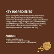 ingredients - Musclife Protein Bar,  6 Piece(s)/Pack  Peanut Butter 