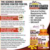 3 - St.Botanica Enteric Coated Salmon Fish Oil Omega 3, 60 softgels