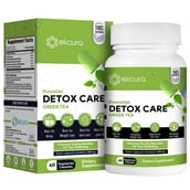 1 - elicura Detox Care,  60 veggie capsule(s)  Unflavoured 