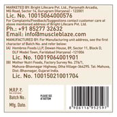 7 - MuscleBlaze High Protein Peanut Butter, 0.340 kg Crunchy