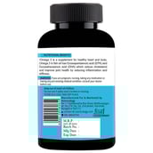 back - Nutracology Omega 3 Fish oil,  60 softgels 