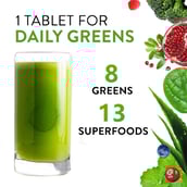 6 - Plix Life Green Elixir Wholefood Multivitamin,  15 tablet(s)  Lemon (Pack of 4) 