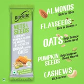 4 - RiteBite Nutrition Bar,  6 bar(s)  Nuts & Seeds 