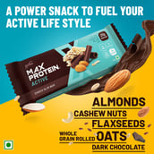 2 - RiteBite Max Protein Active Bar (20g Protein),  6 Piece(s)/Pack  Choco Slim 