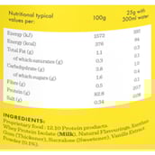 supplement - Protein World Whey Protein Isolate,  2.2 lb  Vanilla Ice Cream 