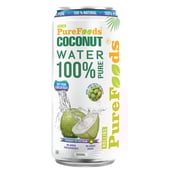 1 - PureFoods 100% Pure Tender Coconut Water, Natural 500 ml