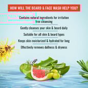 4 - Man Arden Beard and Face Wash,  100 ml  Cleanse & Refresh 