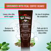 4 - Man Arden Caffeine Series Arabica Coffee Body Scrub, 200 ml for All Skin Types