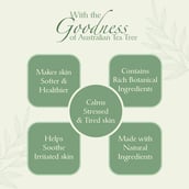 5 - Oriental Botanics Australian Tea Tree Face Mask,  100 g  for Soft, Healthy Skin 