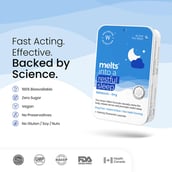 5 - Wellbeing Nutrition Melts Restful Sleep Melatonin 5mg,  30 Piece(s)/Pack 