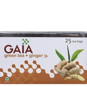 GAIA Green Tea & Ginger, 25 Piece(s)/Pack Ginger