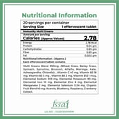 supplement - Boldfit Immunity Multi Greens,  20 tablet(s)  Unflavoured 