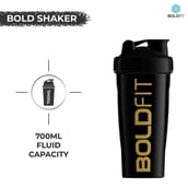 3 - Boldfit Gym Pro Cyclone Shaker,  Black  500 ml 