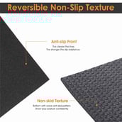 3 - Boldfit Yoga Mat with Body Alignment System, Black 4.5 mm