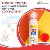2 - Dr. Morepen Itch Beat Antifungal Dusting Powder (Pack of 3),  Skin Itching  100 g 