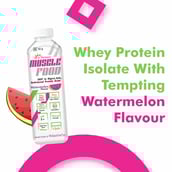 2 - Dr. Morepen Muscle Food Protein Isolate Drink (Pack of 6),  32 g  Watermelon 