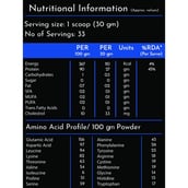 supplement - TruNativ Raw Whey Protein Isolate,  2.2 lb  Unflavored 