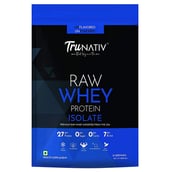 1 - TruNativ Raw Whey Protein Isolate,  2.2 lb  Unflavored 
