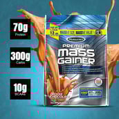 3 - MuscleTech 100 % Premium Mass Gainer,  12 lb  Chocolate 