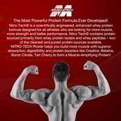 7 - MuscleTech Performance Series NitroTech Power,  4 lb  French Vanilla Swirl 