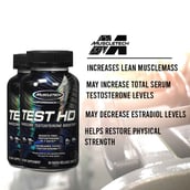 4 - MuscleTech Test HD,  90 capsules  Unflavoured 
