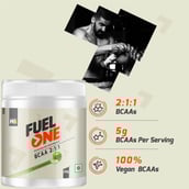 4 - MB Fuel One BCAA 2:1:1,  0.55 lb  37 Servings  Green Apple 