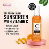 3 - St.Botanica Vitamin C Sunscreen Lotion,  120 ml  SPF 75 UVA UVB PA+++ 