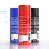 6 - Ustraa Red Black Blue Deodorant Body Spray, 150 ml for Men