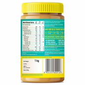 nutritioninfo - Yogabars Honey Roasted Peanut Butter,  1 kg  Sweet, Salty and Crunchy 
