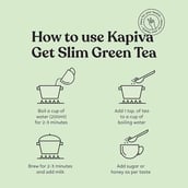 3 - Kapiva Get Slim Green Tea,  100 g  Unflavoured 