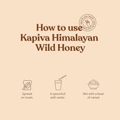 5 - Kapiva Pure Wild Honey,  250 g  Unflavoured 