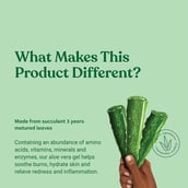 7 - Kapiva Aloe Vera Gel,  500 g  for All Skin Type 