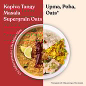 3 - Kapiva Tangy Masala Supergrain Oats,  380 g  Natural 