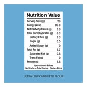 supplement - Lo! Foods Ultra Low Carb Keto Atta,  Unflavoured  2 kg 