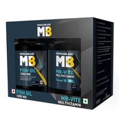 1 - MuscleBlaze Fish Oil 1000mg & MB-Vite Multivitamin Combo OP,  2 Piece(s)/Pack 