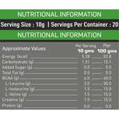 supplement - Nakpro BCAA 6000,  0.44 lb  20 Servings  Tangy Orange 