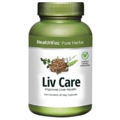 HealthViva Pure Herbs Liv Care, 60 veggie capsule(s)