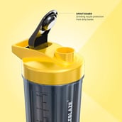 4 - MuscleBlaze ZIDD Pro 1.0 Shaker, Yellow & Black 750 ml